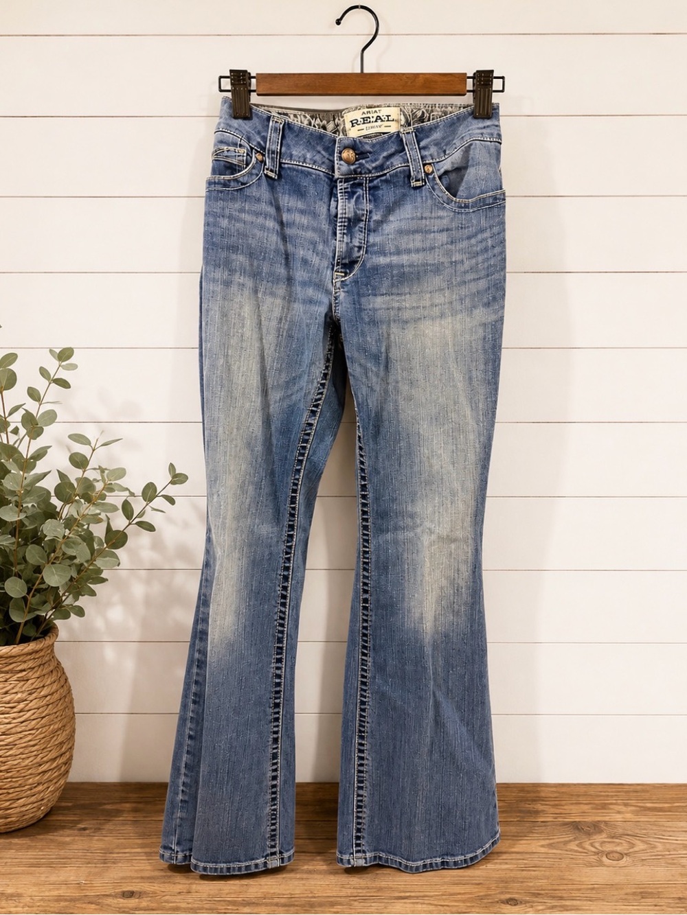 Ariat Light Blue Boot Cut Jeans
